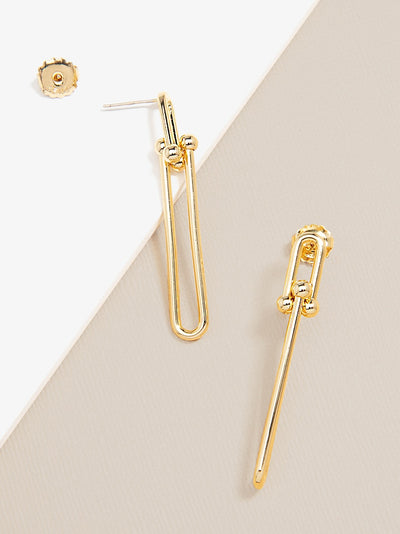 Cable Chain Statement Drop Earring