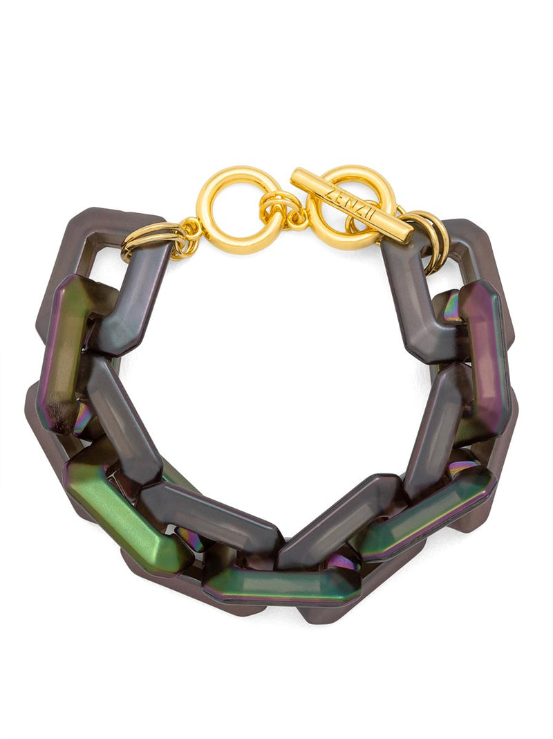 Kaleidoscopic Link Bracelet