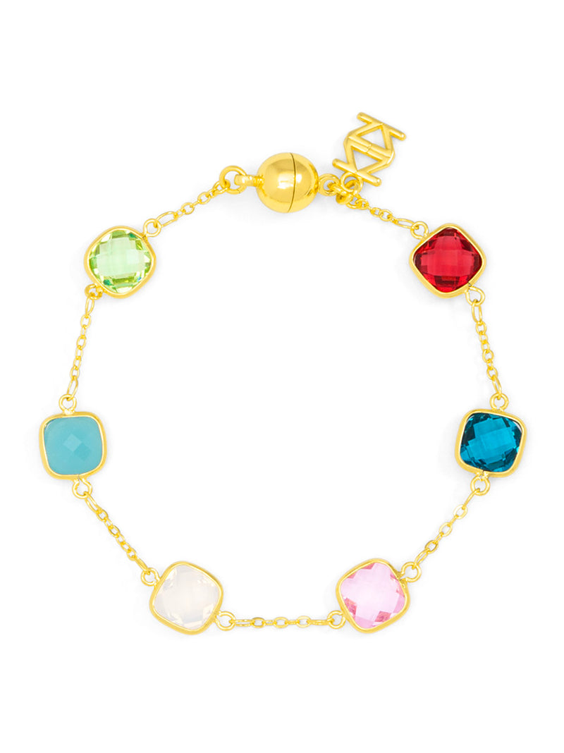 Multicolor Crystal Bracelet