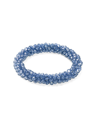 Woven Crystal Stretch Bracelet