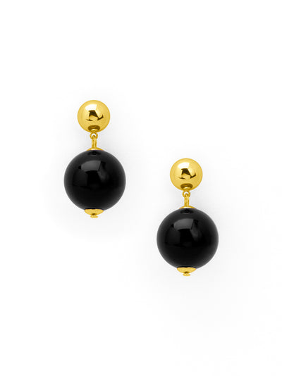 Oversized Resin Bead Drop Earring