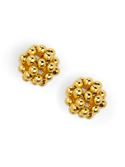 Bead Cluster Stud Earring