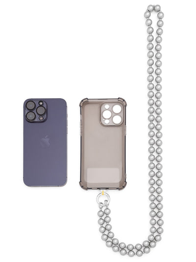 Matte Metallic Crossbody Phone Lanyard