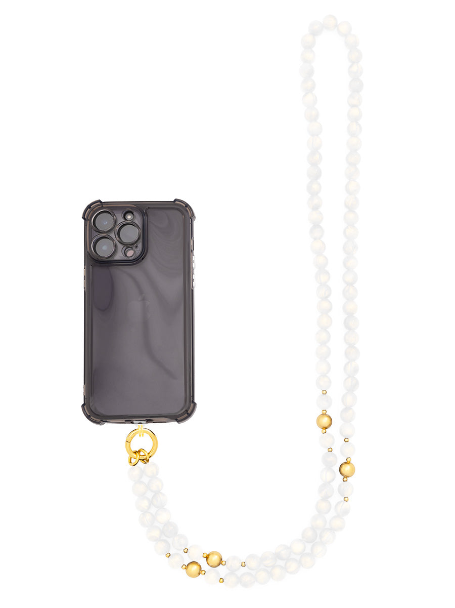 Iridescent beaded crossbody phone lanyard – ZENZII Wholesale