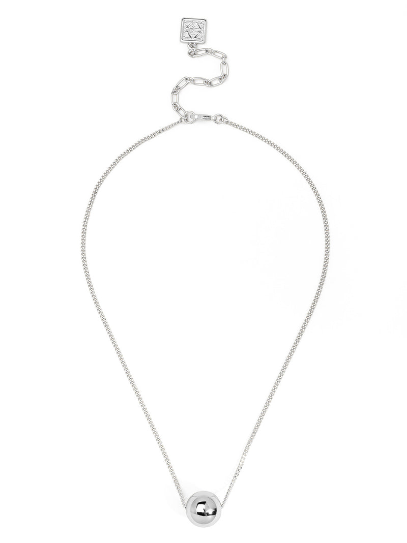 Single Ball Pendant Necklace