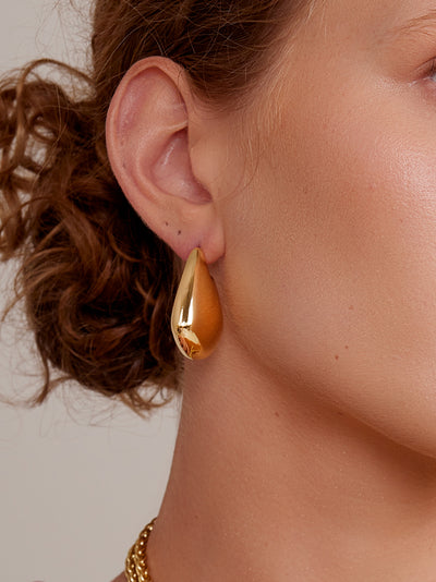 Sculptural Drop Earring