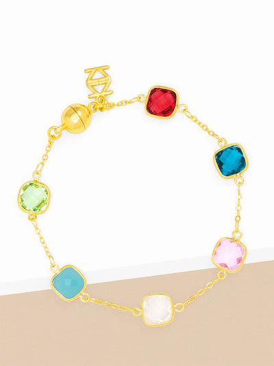 Multicolor Crystal Bracelet