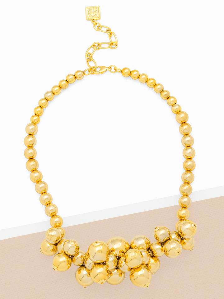 【新品】BIG SYNTHETIC RESIN BEADS NECKLACE BIG SYNTHETIC RESIN BEADS NECKLACE – m's braque