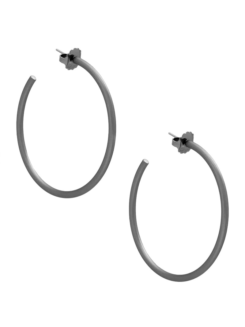 Large Thin Hoop Earring