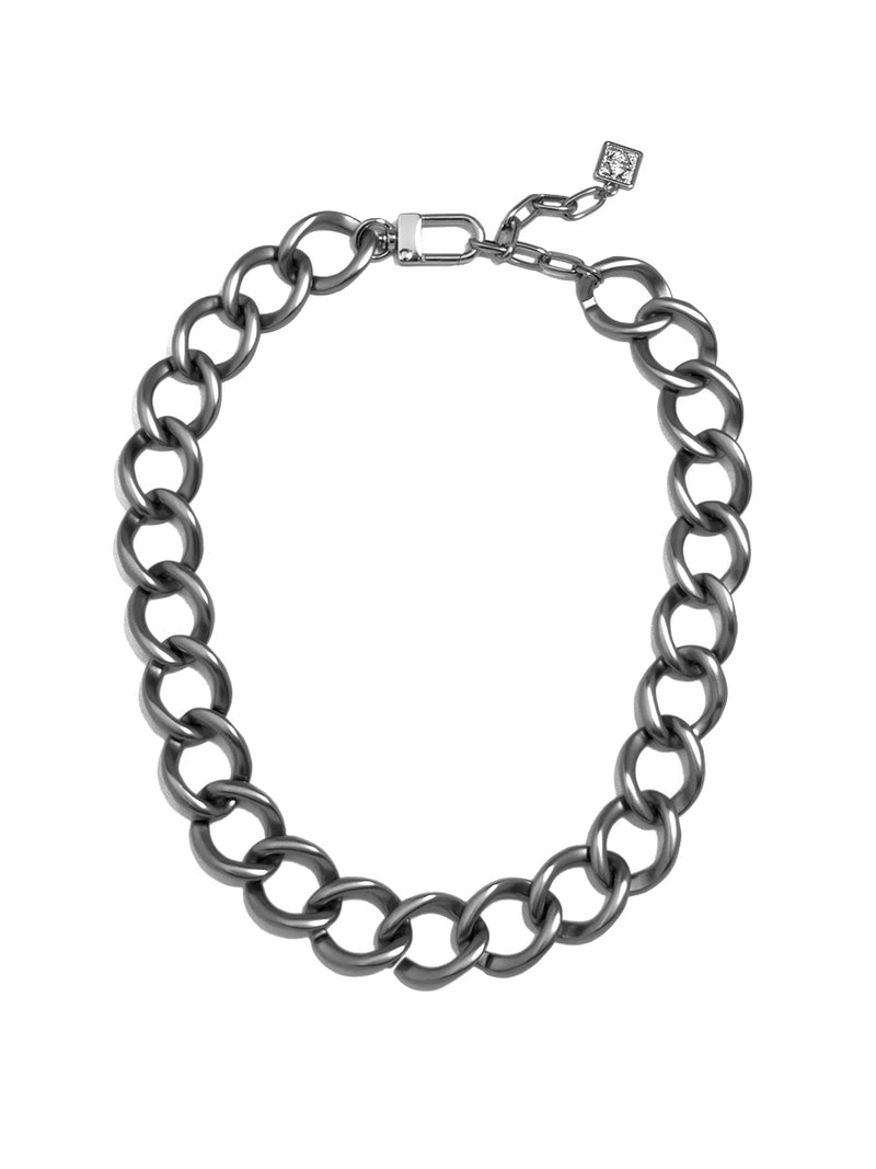 Curb Chain Collar Necklace