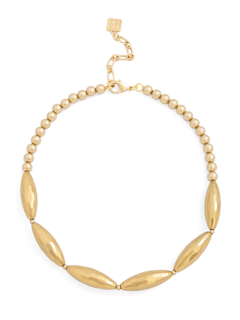 Spindle Link Collar Necklace
