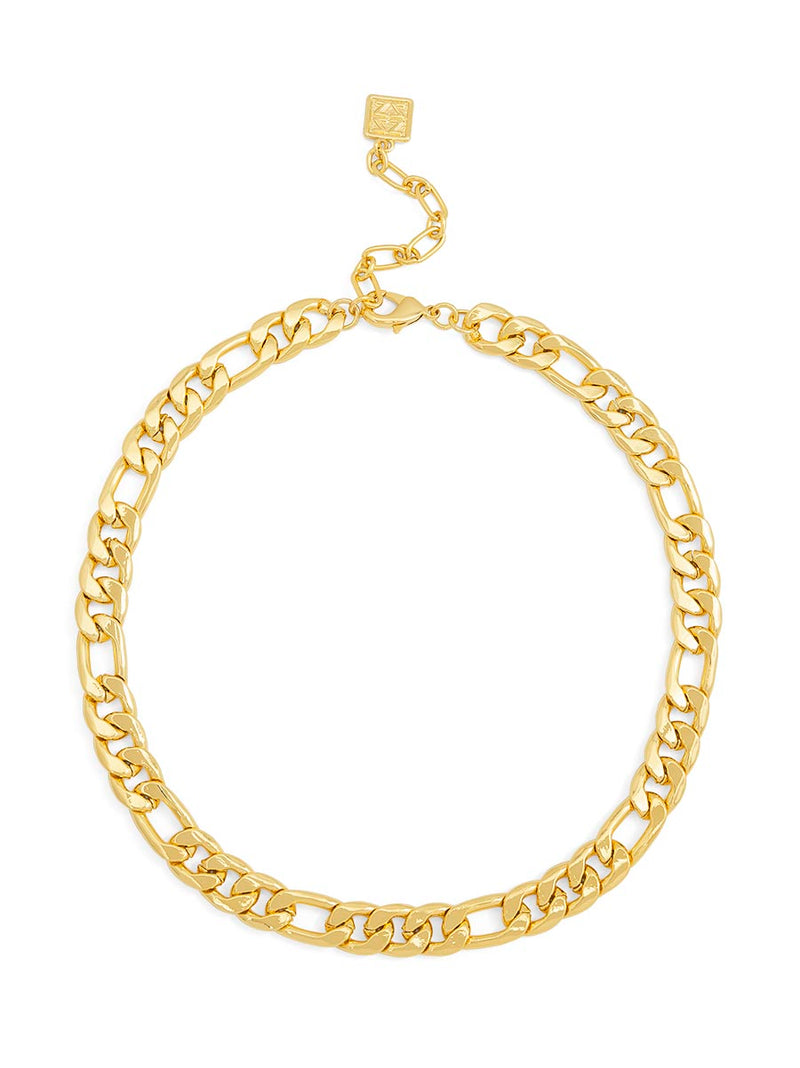 Metal Fiagro Chain Collar Necklace