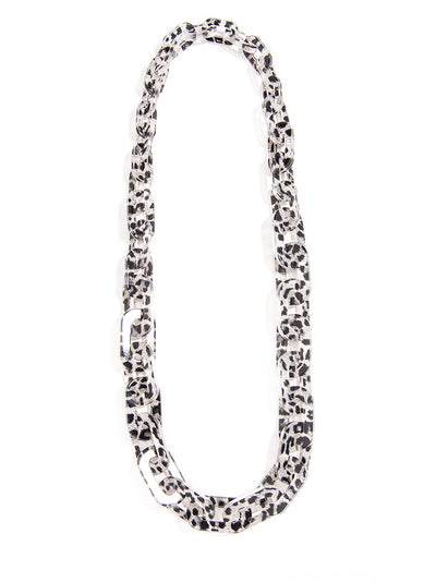 Resin Cable Chain Long Necklace