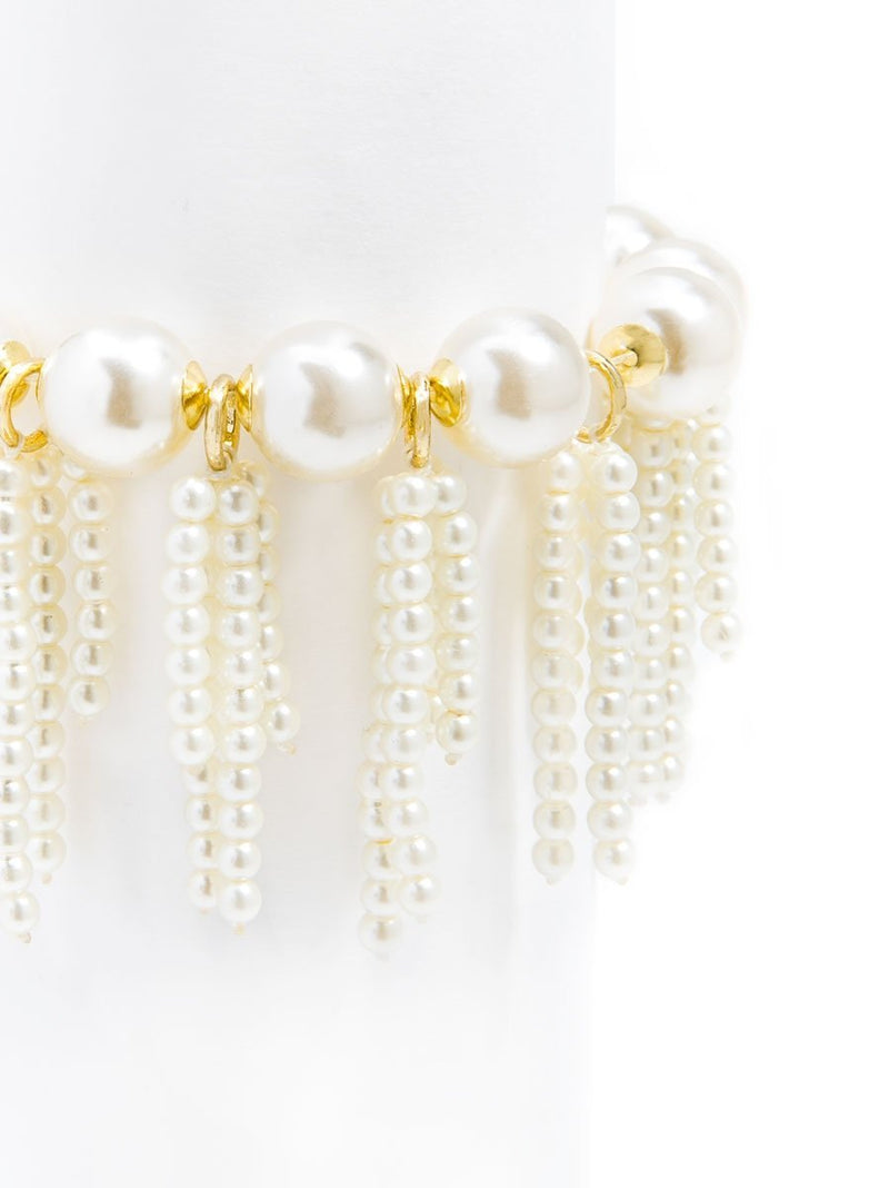 Pearl Tassel Bracelet- pearl