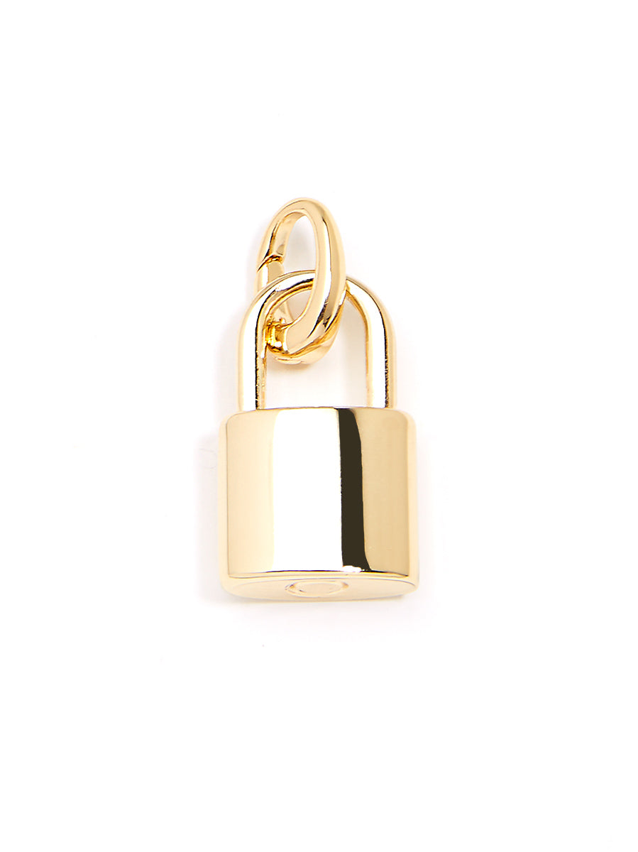Lock Charm | ZENZII Wholesale Jewelry
