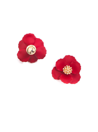 Mini Floral Stud Earring