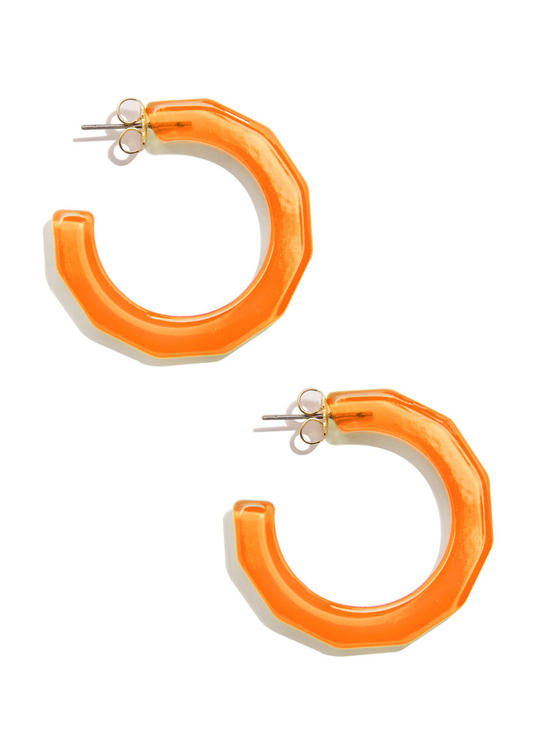 Small Textured Hoop Earring - B.ORG