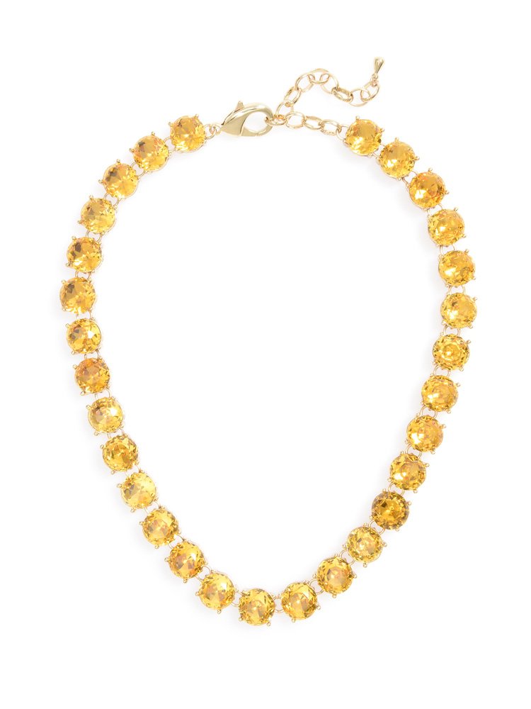 Crystal Royale Necklace  - color is Gold | ZENZII Wholesale