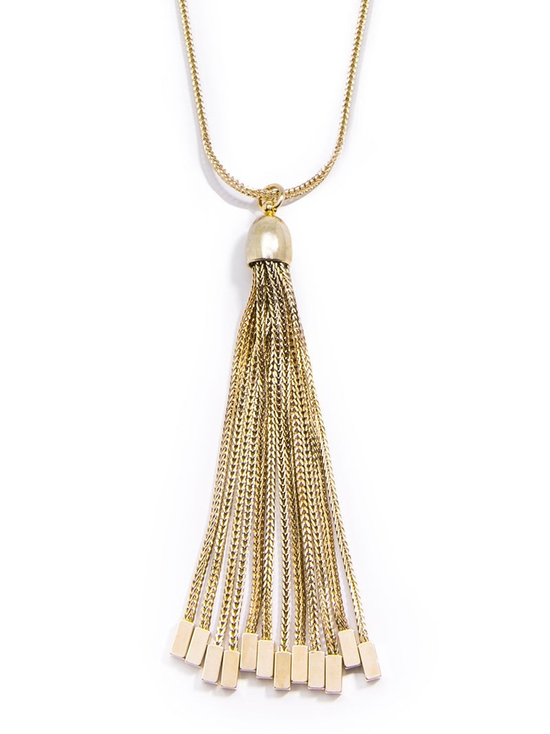 More Tassel Less Hassle Necklace