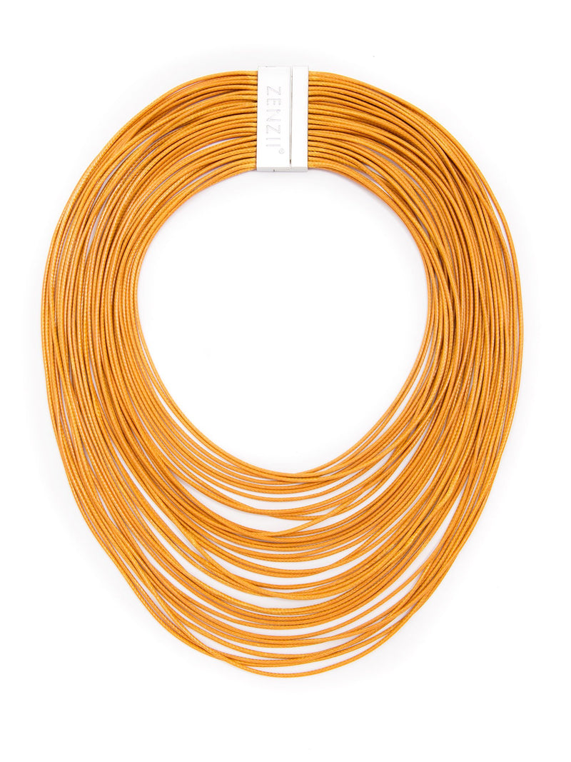 Tight Rope Necklace  - color is Honey | ZENZII Wholesale