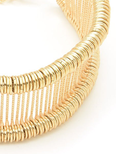 Royal Bar Necklace  - color is Gold | ZENZII Wholesale