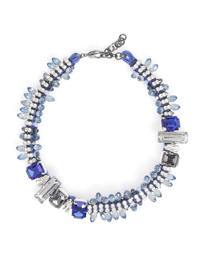 Seeing Blue Necklace  - color is Blue | ZENZII Wholesale