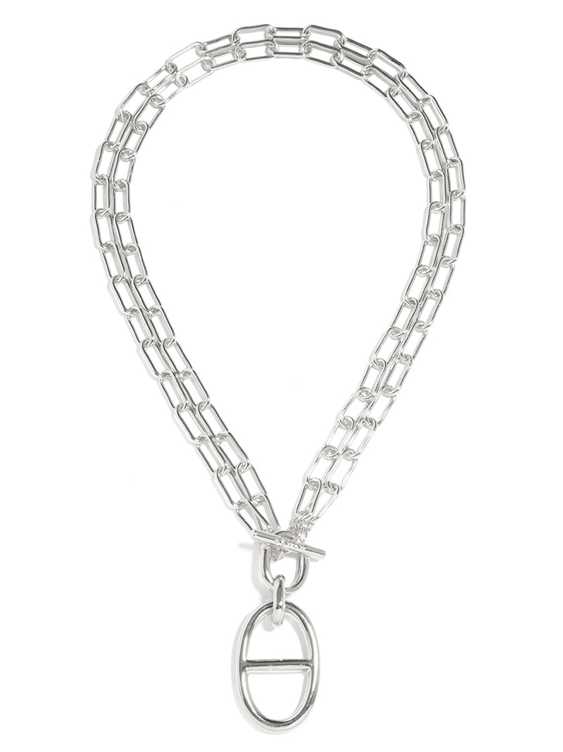 Mariner Link Charm Pendant Necklace - RH