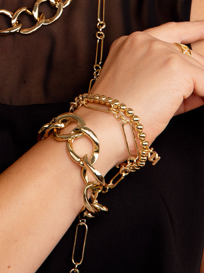 Curb Chain Link Bracelet