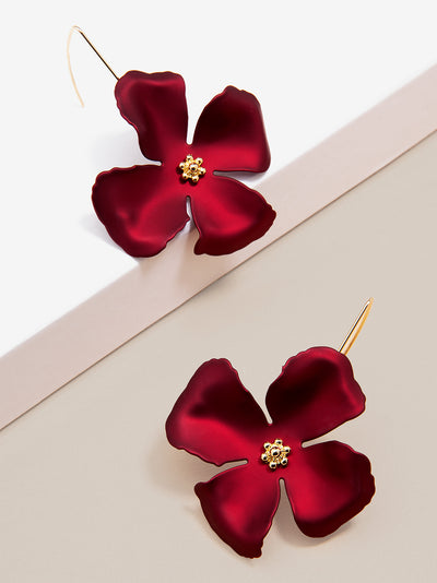 Luxury Bloom Flower Stud Earring Paved Full Horse Eye Ice Zircon Fashion  Brand 100% New Big Earring SENYU Jewelry Wholesale