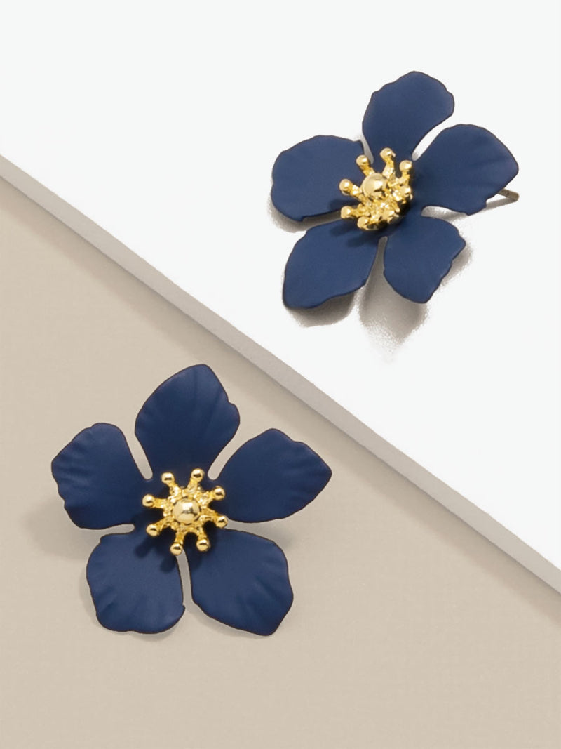 Buttercup Floral Stud Earring